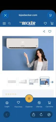 Ar condicionado Britânia 220v