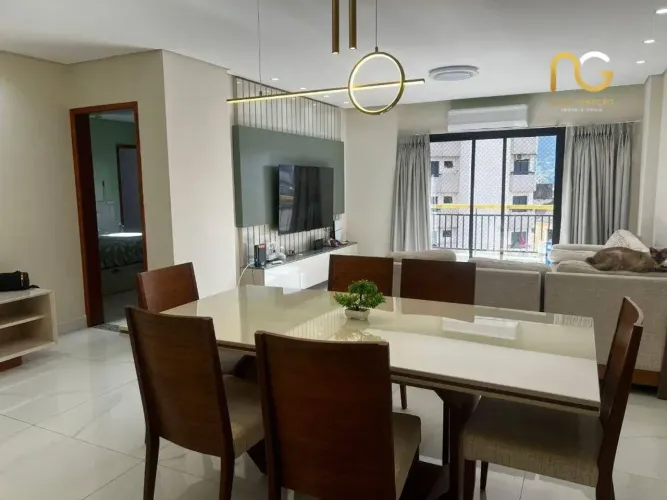 Apartamento à venda, 140 m² por R$ 860.000,00 - Canto do Forte - Praia Grande/SP