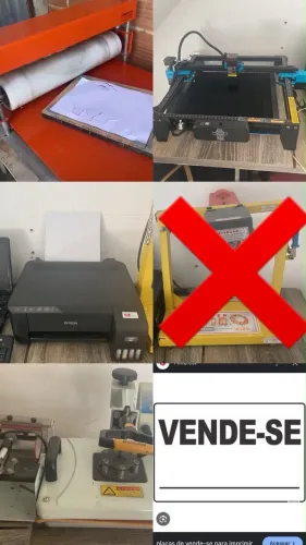 Vendo ou troco por impressora laser colorida