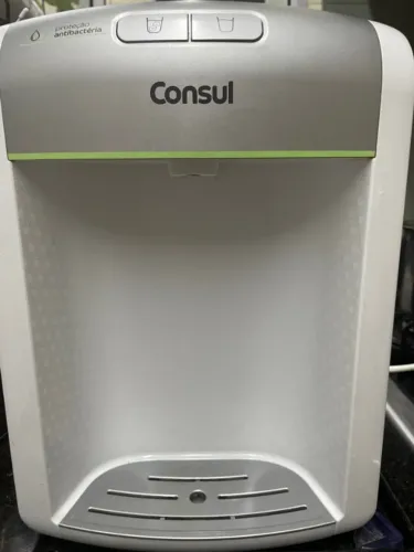 Purificador de água Consul Branco refrigerado com proteção antibactérias CPB34ASVNA