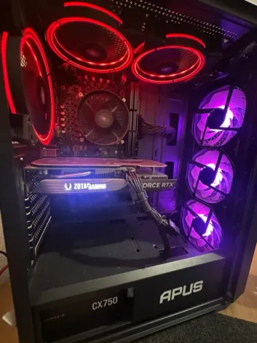 PC GAMER com RTX 4060 + 32GB Ram + SSD M2 500GB + FONTE 750W
