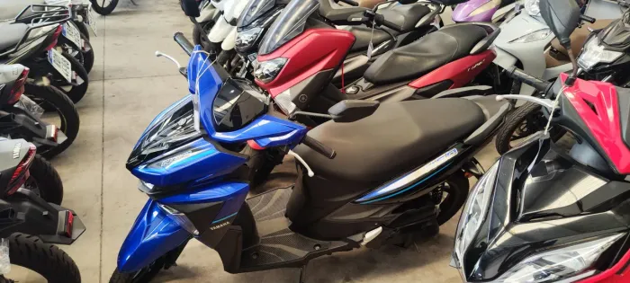 Yamaha neo 125 azul 2024 Shalon veículos Cariacica