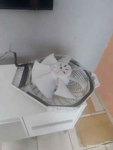 Ventilador unidade externa Philco 9mil btu