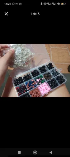 Itens de crochê 