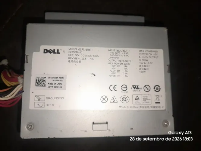 Fonte para pc dell