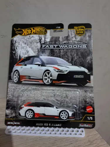 Hot wheels Audi RS6 Avant Premium car culture da série Fast wagons