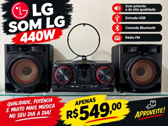 Mini system LG 440W (Usado)