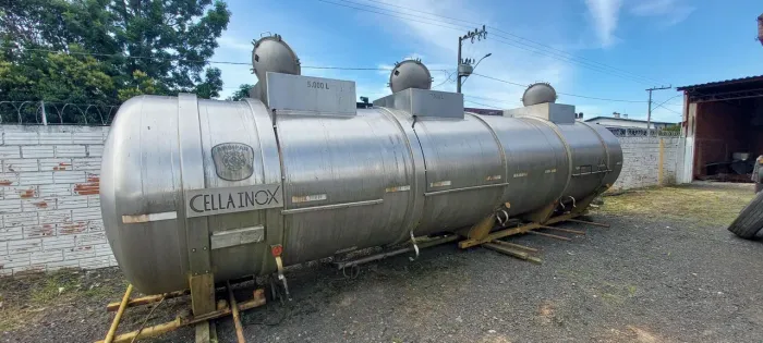 Tanque de inox 17 mil litros ano 2013 pra bitruk e truk