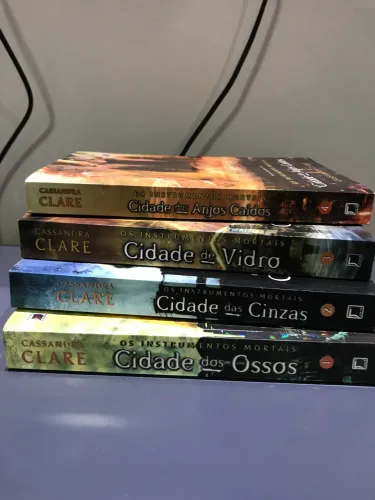 Livros Os instrumentos mortais - 4 livros