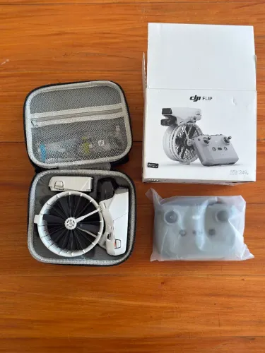 DJI FLIP NOVO - 2 BATERIAS E CONTROLE