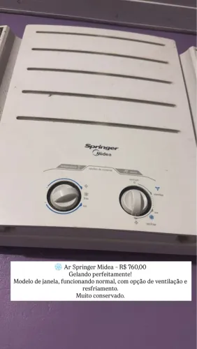 Springer Midea - R$ 760