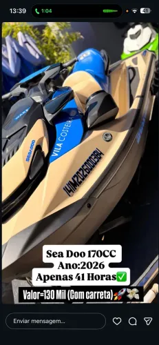 Jetski Sea Doo 170CC