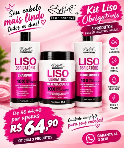 Liso perfeito.