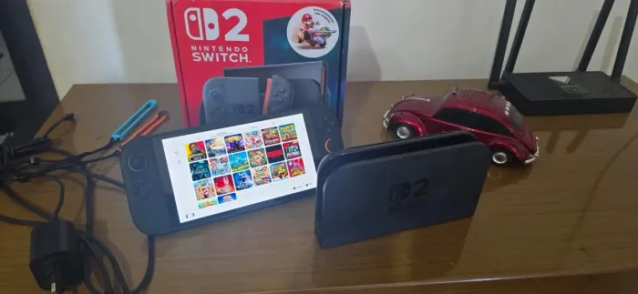 Nintendo Switch 2 Nacional Completo na Caixa | Nota Fiscal | Estado de Novo