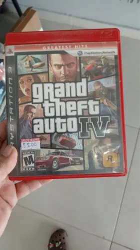 Vendo jogo de GTA 4 para PS3