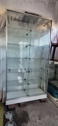 Estante de vidro/alumínio para loja