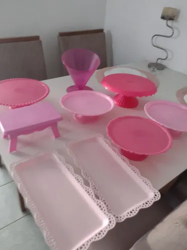 Kit rosa e amarelo 