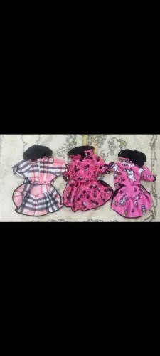 3 roupinhas pet para pequeno porte por 30 reais