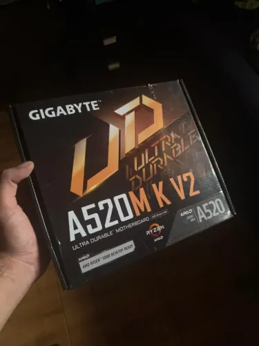 PLACA MÃE GIGABYTE A520M K V2