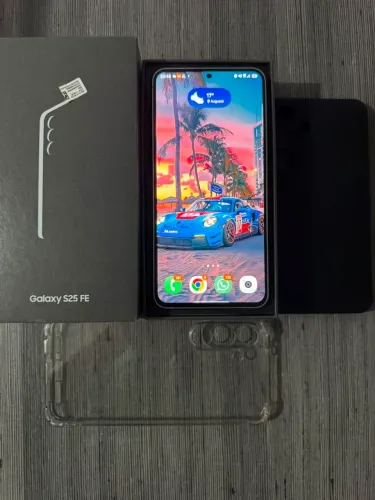 Samsung Galaxy S25fe celular semi novo 6 meses de uso