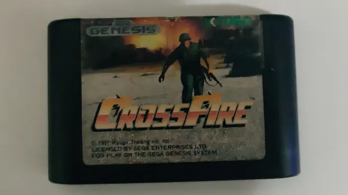 Cross Fire original para Mega Drive