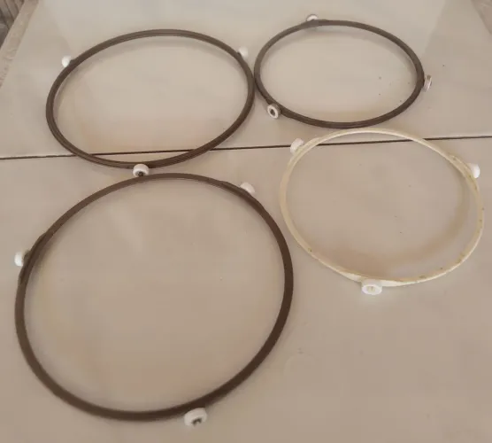 Rodízio para pratos de micro-ondas