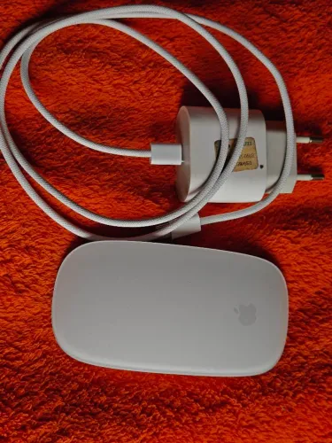 Mouse Sem Fio Apple Magic Mouse (Novo) + Carregador Completo
