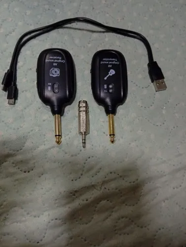 Transmissor De Sistema Sem Fio - Para instrumentos - Usado uma vez somente - Recarregável 