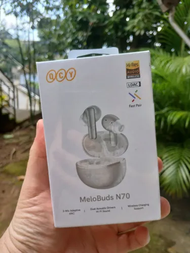 Fone de ouvido QCY N70