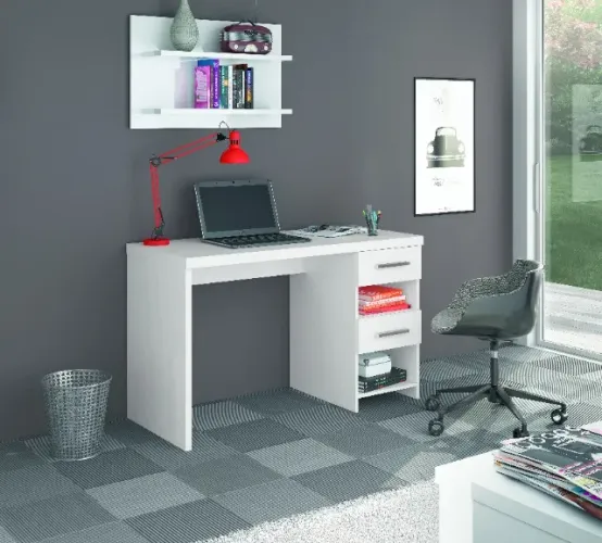 Mesa Escrivaninha 2 Gavetas ! Frete + Montagem grátis.