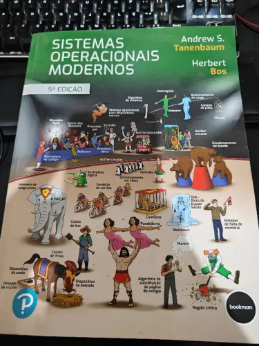 Livro - Sistemas operacionais modernos - Andrew S Tanenbaum e Herbert Bos.