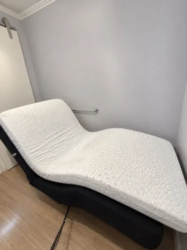Cama Elétrica Articulada Ortobom Solteiro + Controle Remoto com Frete