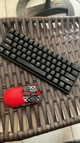 Mouse e teclado gamer 