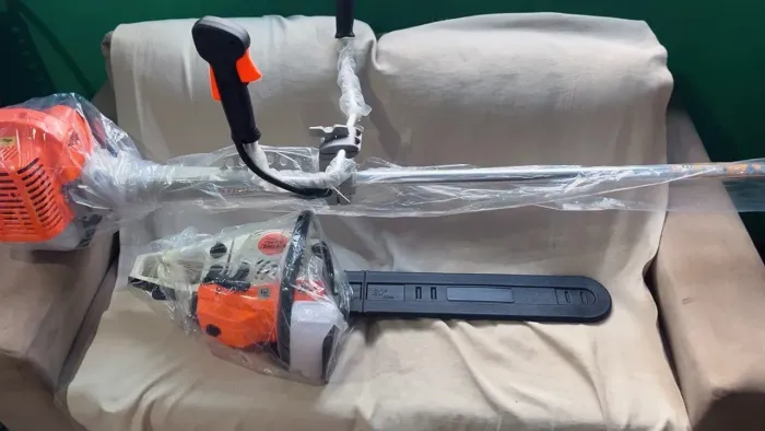 Vendo ou troco moto serra e roçadeira stihl 380 com todos equipamentos necessários