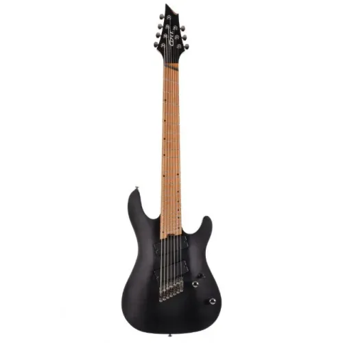 Guitarra Cort KX307MS OPBK Preta 7 Cordas Multiscale Cort KX307 KX-307