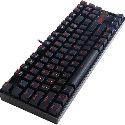 Teclado Gamer Redragon Kumara RGB Vermelho
