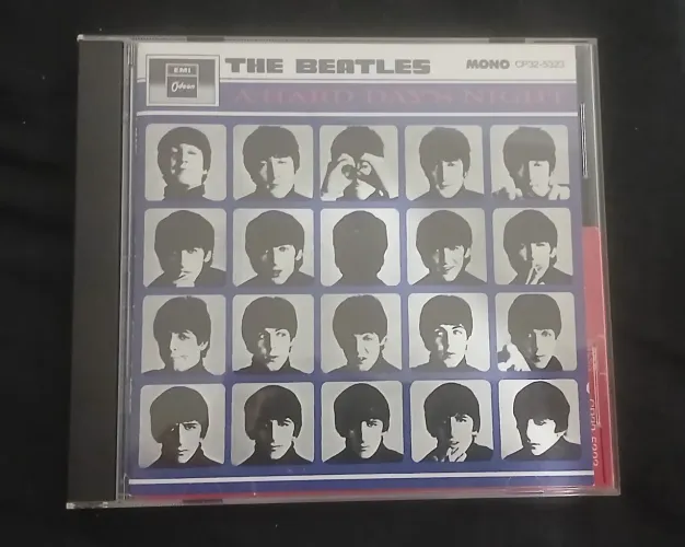 CD The Beatles - A Hard Day's Night (Japão 1988) - Raro Mono CP32-5323 COM OBI