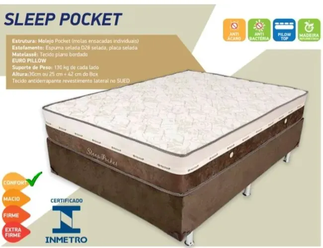Cama casal Sleep 