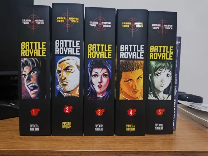 Manga edição de luxo Battle Royale completo , mais angel  border.