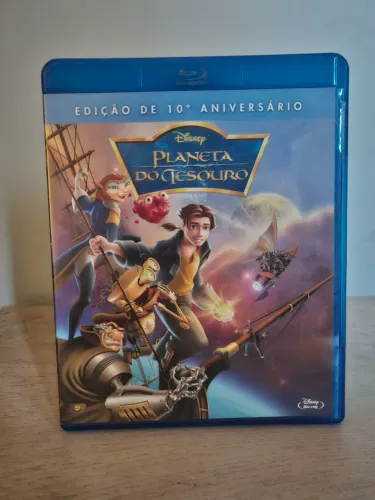 Planeta do tesouro Blu-ray Disney edição de aniversário
