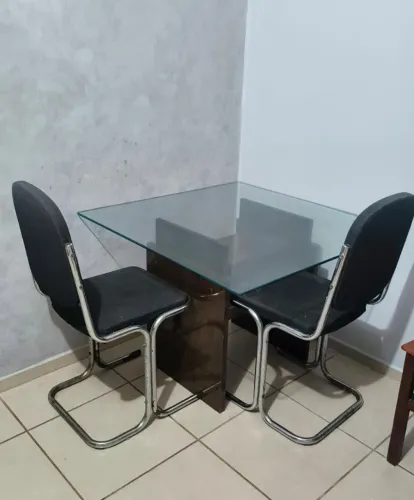 Kit Mesa de Jantar com duas cadeiras