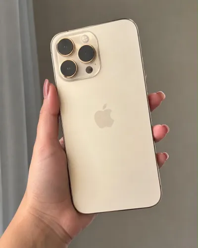 iPhone 14 Pro Max 128GB Dourado - Bateria 100%