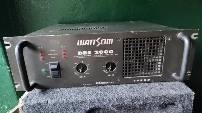 Vendo Amplificador wattsom ciclotron DBS 2000