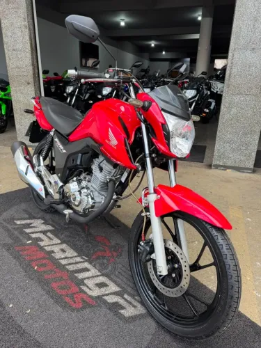 HONDA FAN 160 2023 CROMADA - NA MARINGA MOTOS - EXCLUSIVIDADE