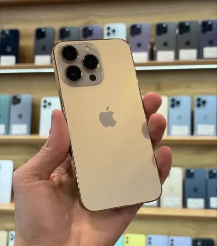 13 pro dourado 128gb top