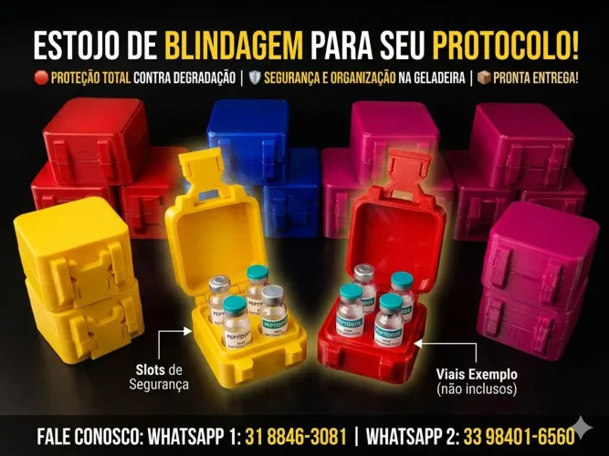 Caixinhas para ampolas 
