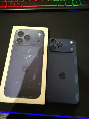 iPhone 17 Pro Max apenas 25 dias de ativado chip físico Anatel 20 de ciclos aceito cartão