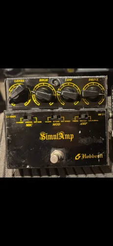 Pedal Simulador de Amplificador Simulamp Hobbertt