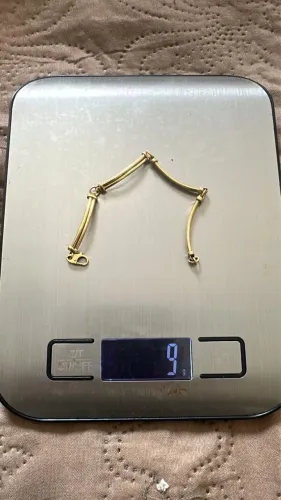 Pulseira ouro maciço