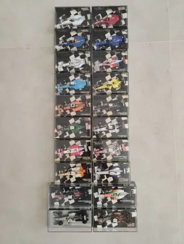 Coleção Minichamps F1 1:43 - 1994 - 2013 - 20 unidades